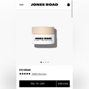 Jones Road Eye Cream